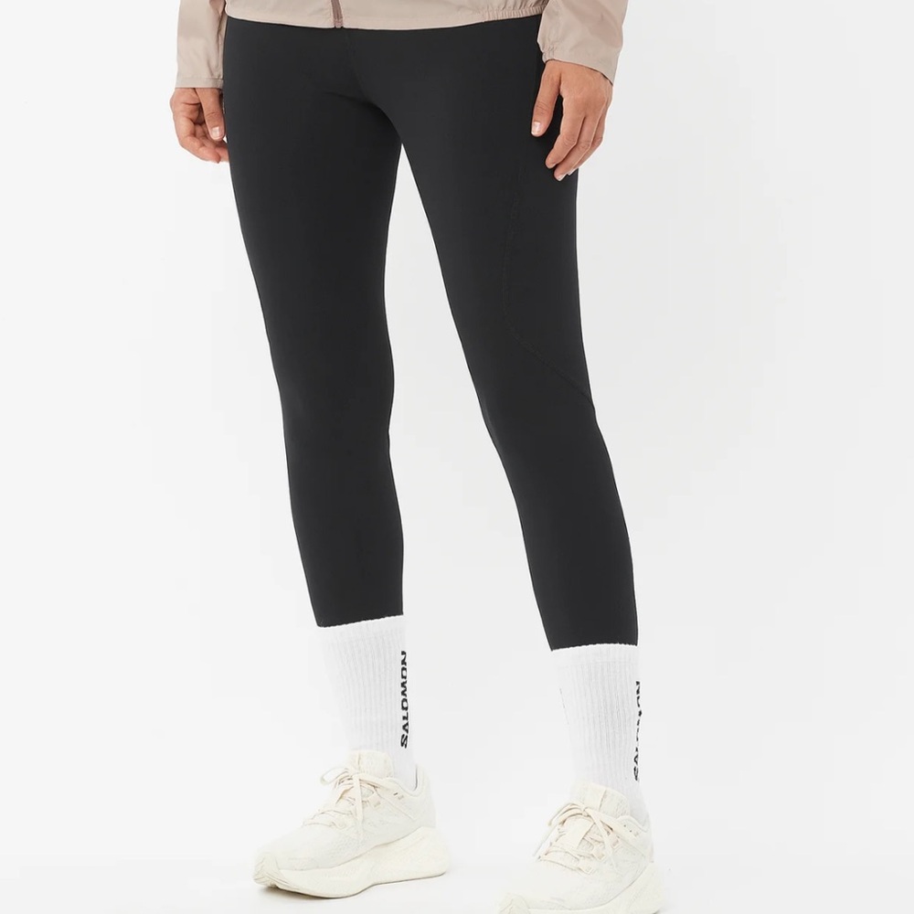 Salomon Black Leggings 28”